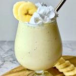 Banana Shake - (LARGE GLASS)